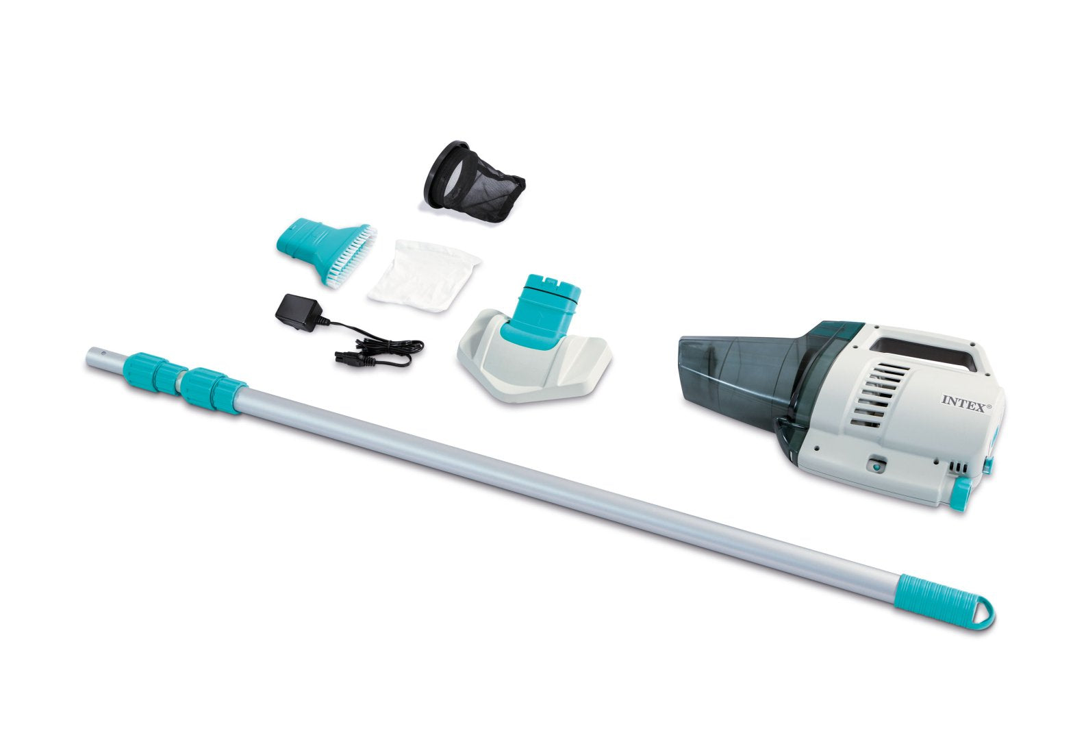 Pool Sweeps & Vacuums: Intex Pool Vacuum Rechargeable Handheld Deluxe 28628