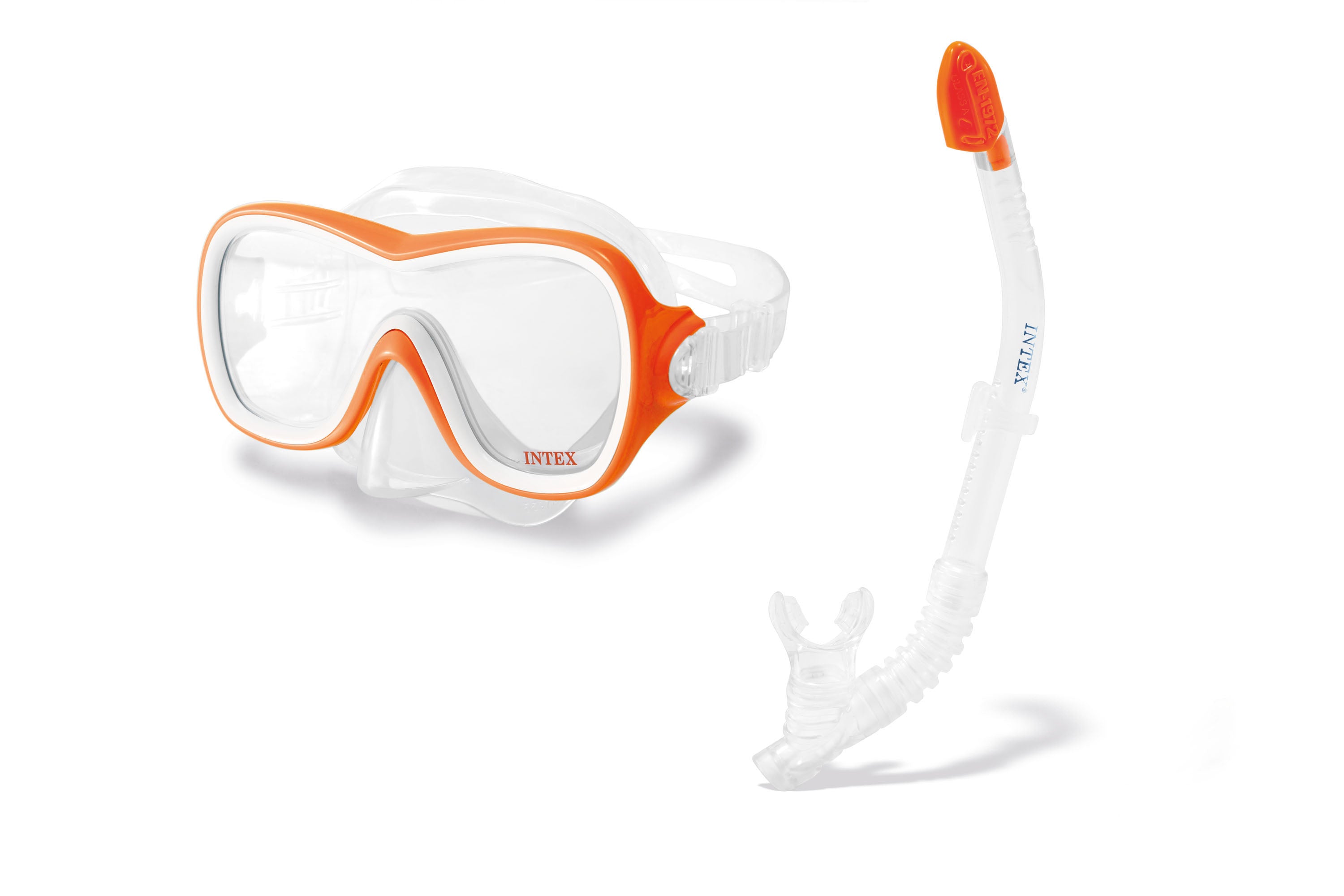 Pool Toys & Inflatables: Intex Mask Snorkel Set Wave Rider Set Youth 55647