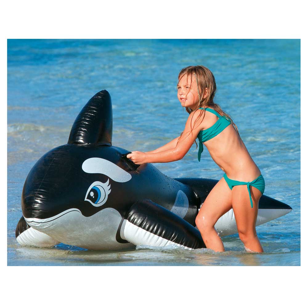 Pool Toys & Inflatables: Intex Whale Ride-On 58561