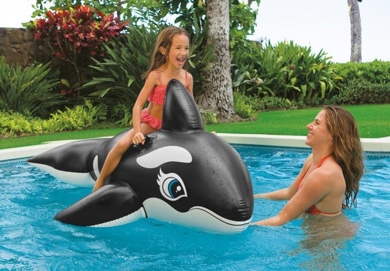 Pool Toys & Inflatables: Intex Whale Ride-On 58561