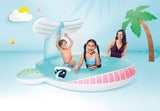 Swimming Pools: Intex Whale Spray Pool Kids Baby 57440