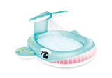 Swimming Pools: Intex Whale Spray Pool Kids Baby 57440