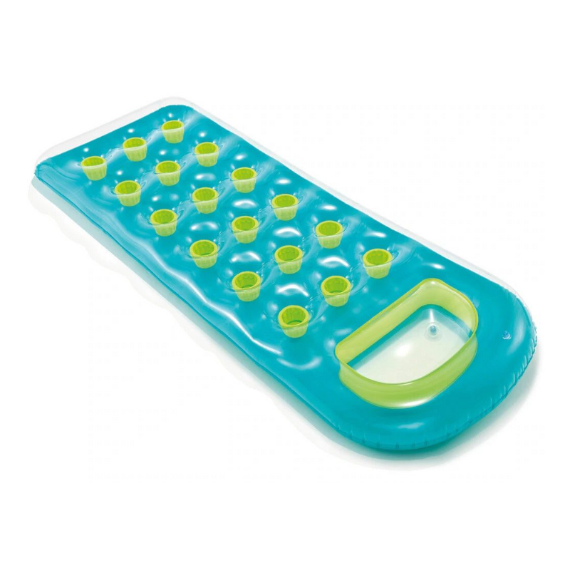 Pool Toys & Inflatables: Intex 18-Pocket Green Window Mat 59895