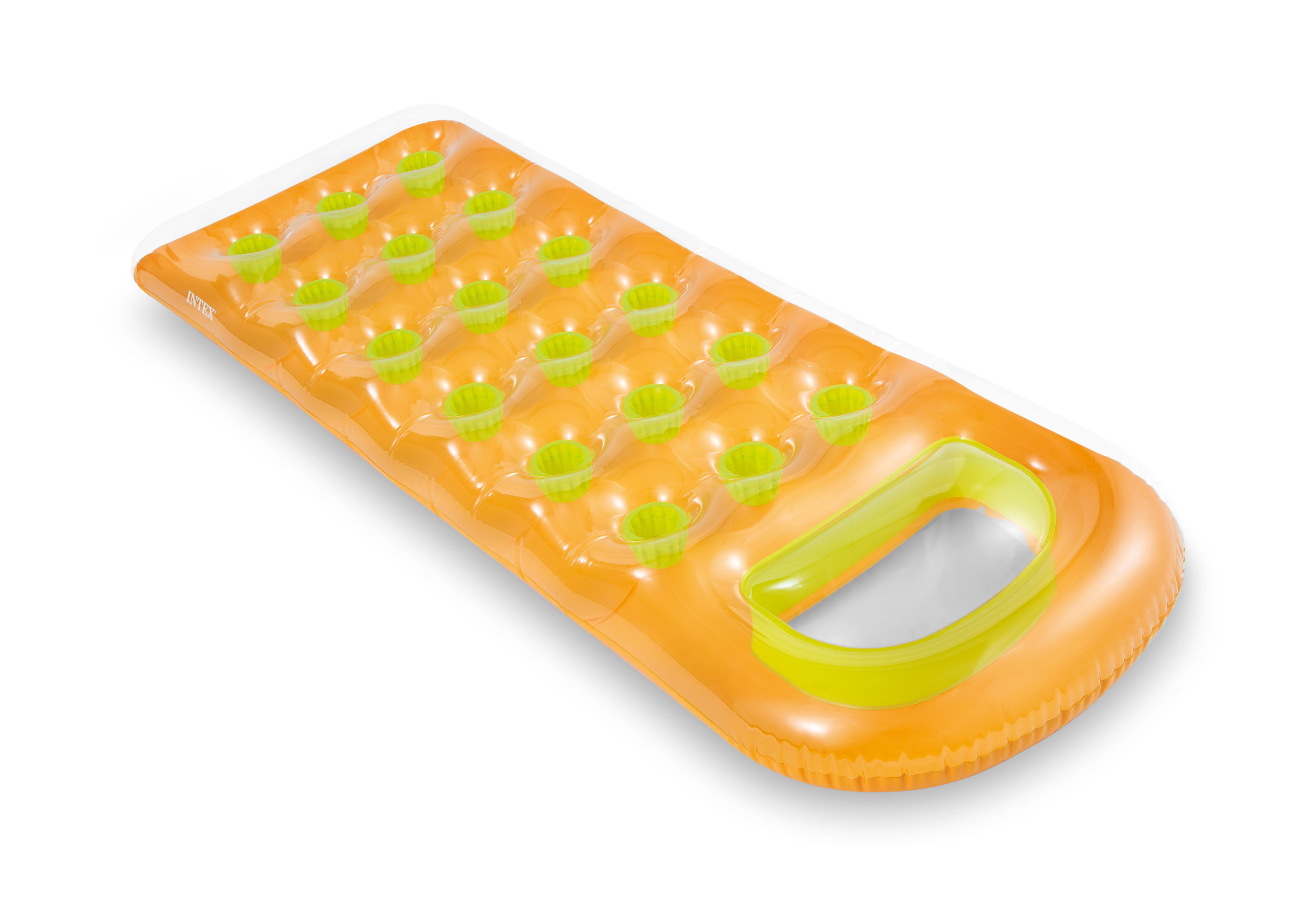 Pool Toys & Inflatables: Intex 18-Pocket OrangeWindow Mat 59895