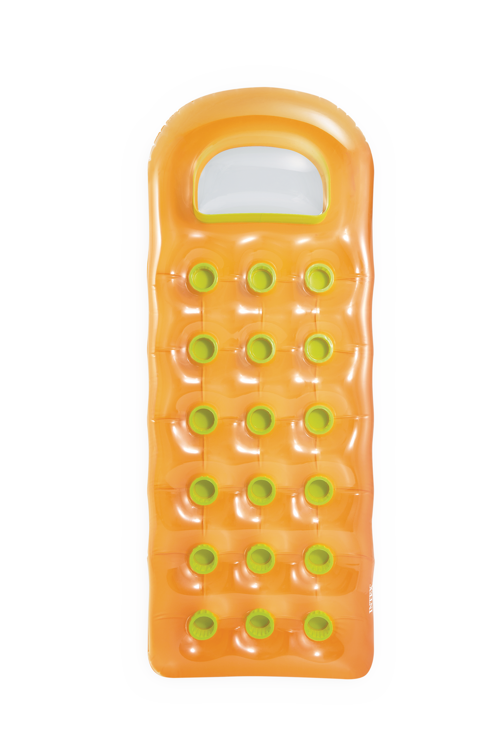 Pool Toys & Inflatables: Intex 18-Pocket OrangeWindow Mat 59895