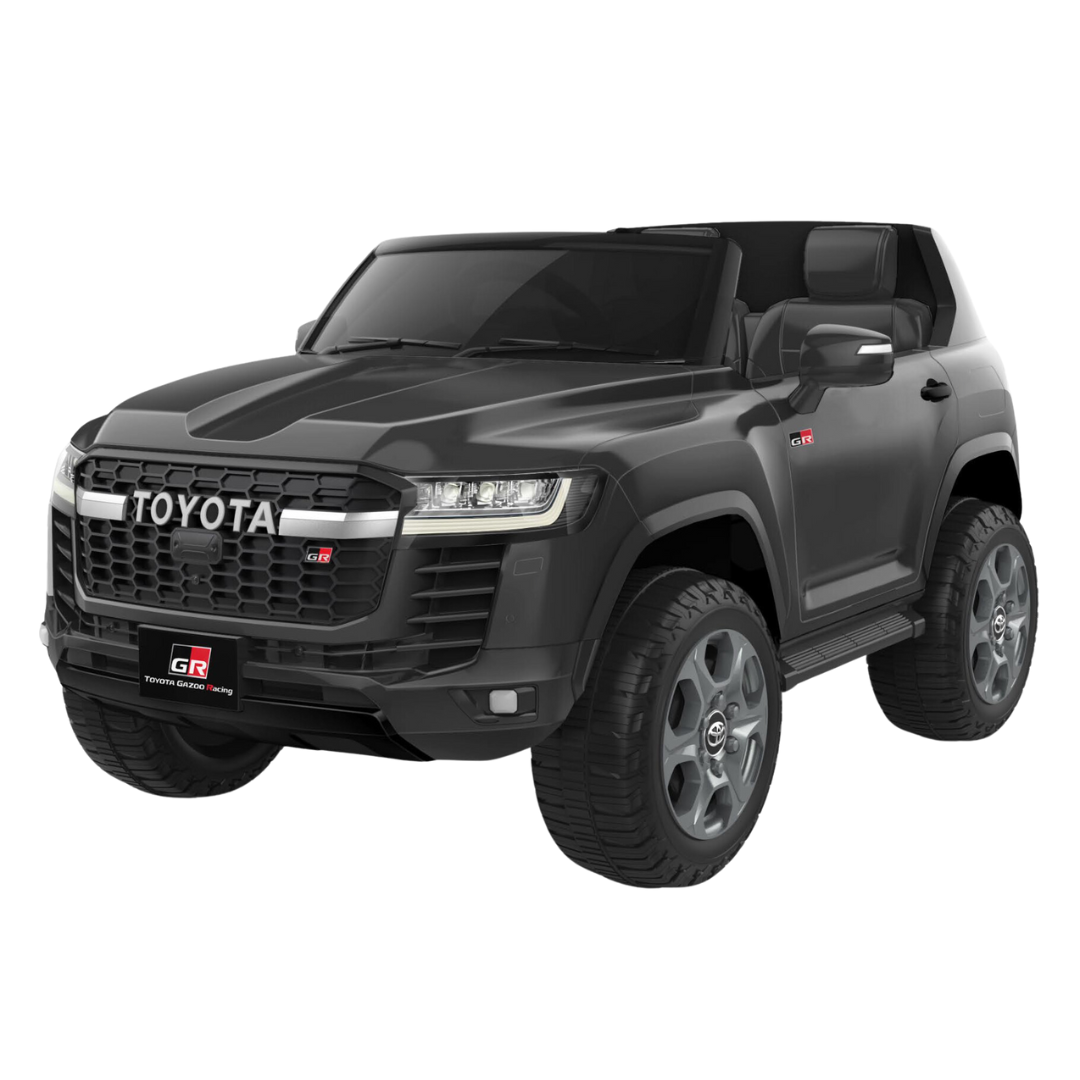 Ride On Cars: Volta Toyota Landcruiser 12V Kids Ride On Car Smart Control 3+SHP5077_BLK