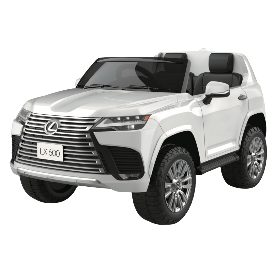 Ride On Cars: Volta Lexus 600 12V Kids Ride On Car Smart Control 3+ SHP5078_WHT