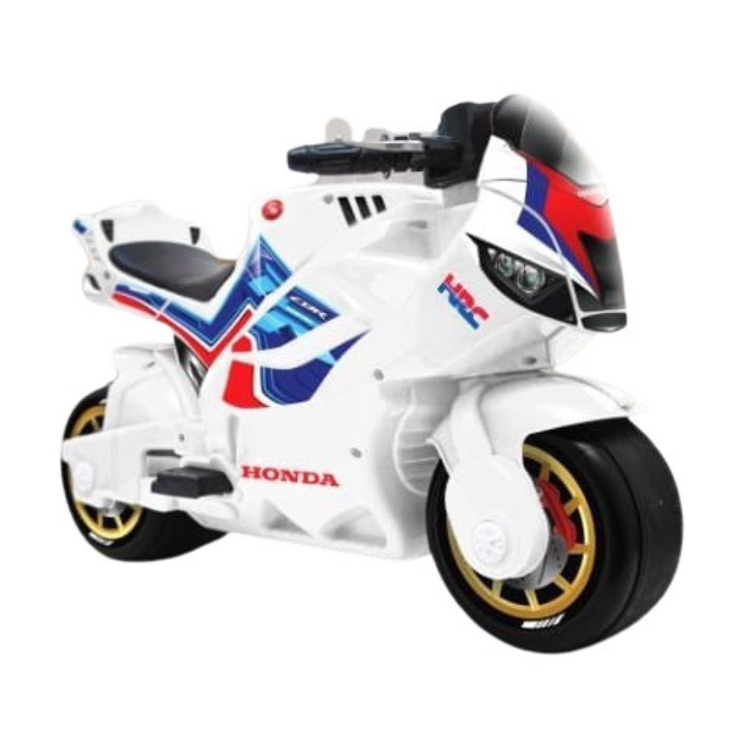 Bikes & Scooters: Honda Kick A Long Ride On Push Motorcycle 3+ SHP557_WHT