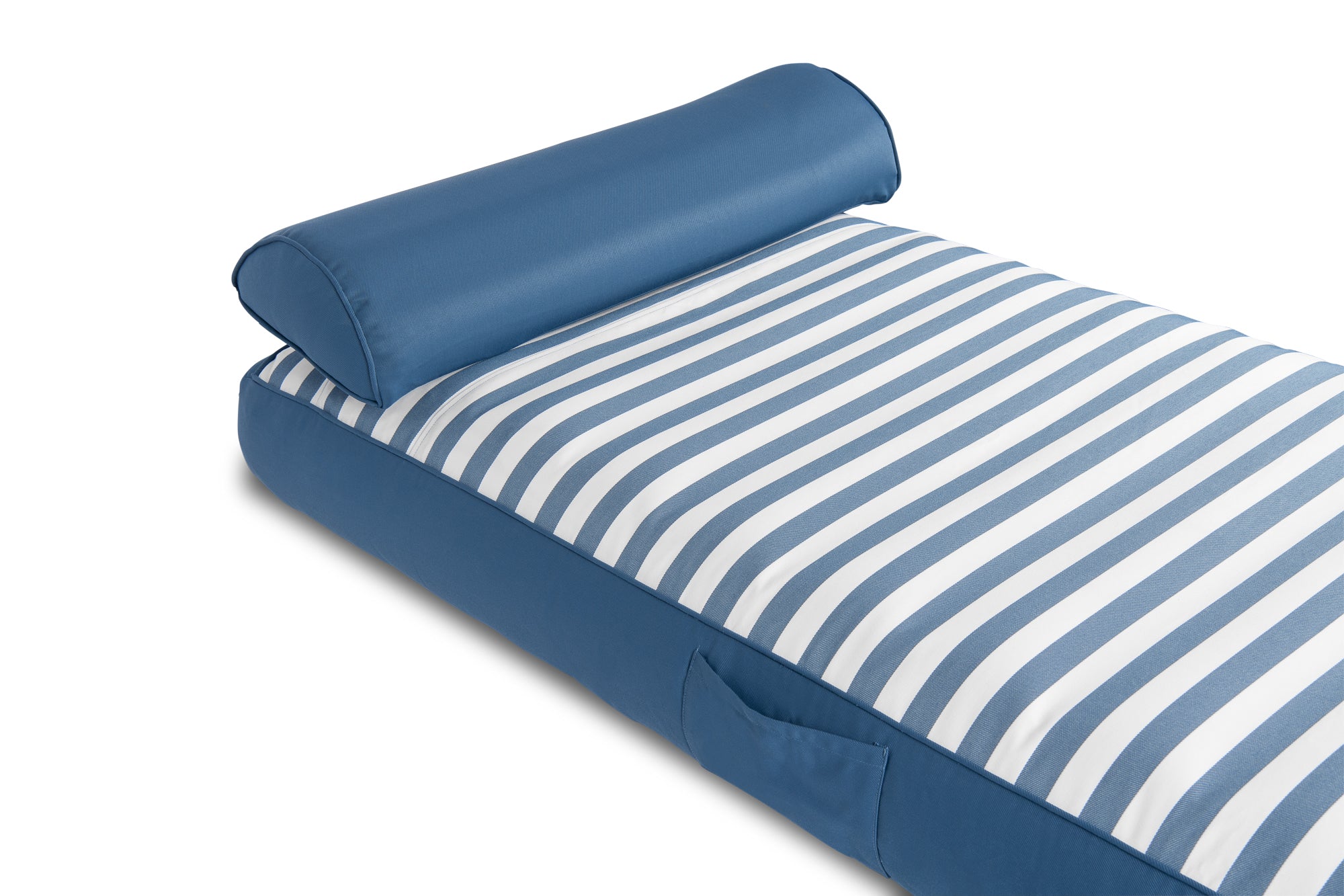 Pool Toys & Inflatables: Spire Adalus Luxury Pool Lounge Blue Stripe RL-935B