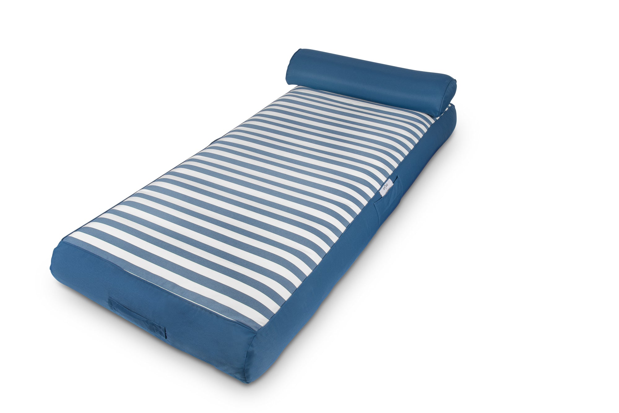 Pool Toys & Inflatables: Spire Adalus Luxury Pool Lounge Blue Stripe RL-935B