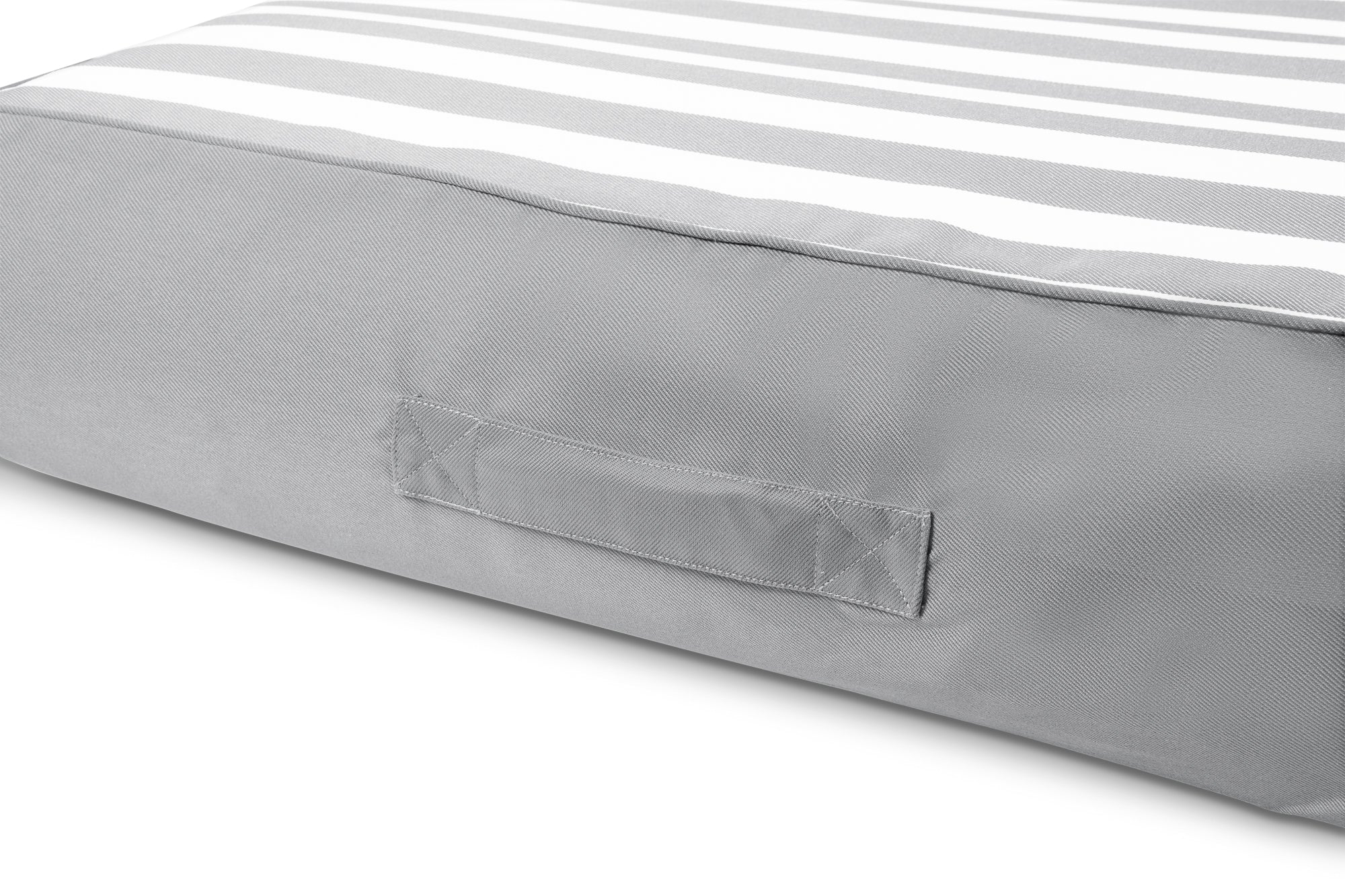 Pool Toys & Inflatables: Spire Adalus Luxury Pool Lounge Grey Stripe RL-935G
