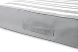Pool Toys & Inflatables: Spire Adalus Luxury Pool Lounge Grey Stripe RL-935G
