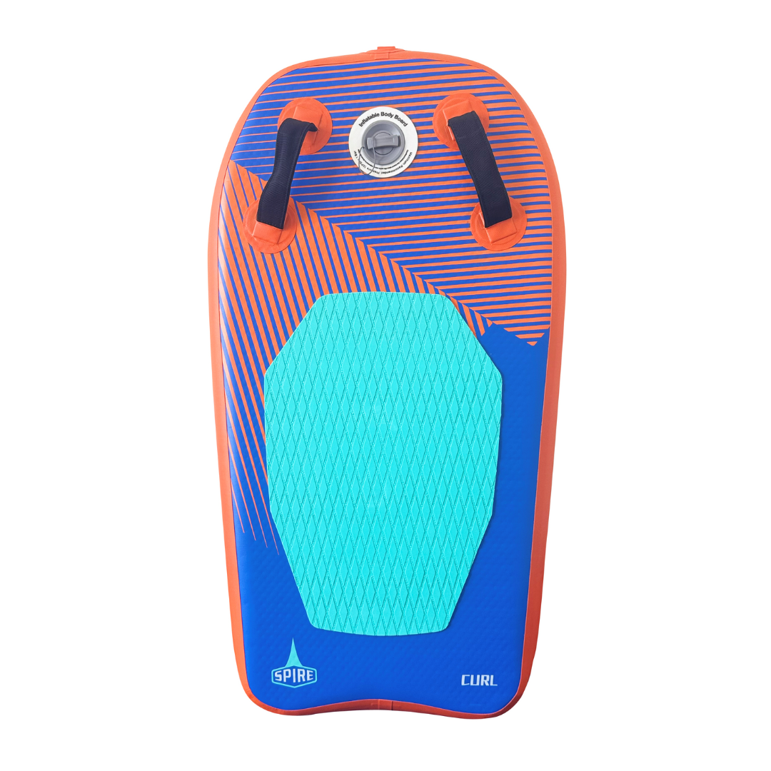 Paddleboards: Spire Curl Inflatable Body Board - SP-BB-94