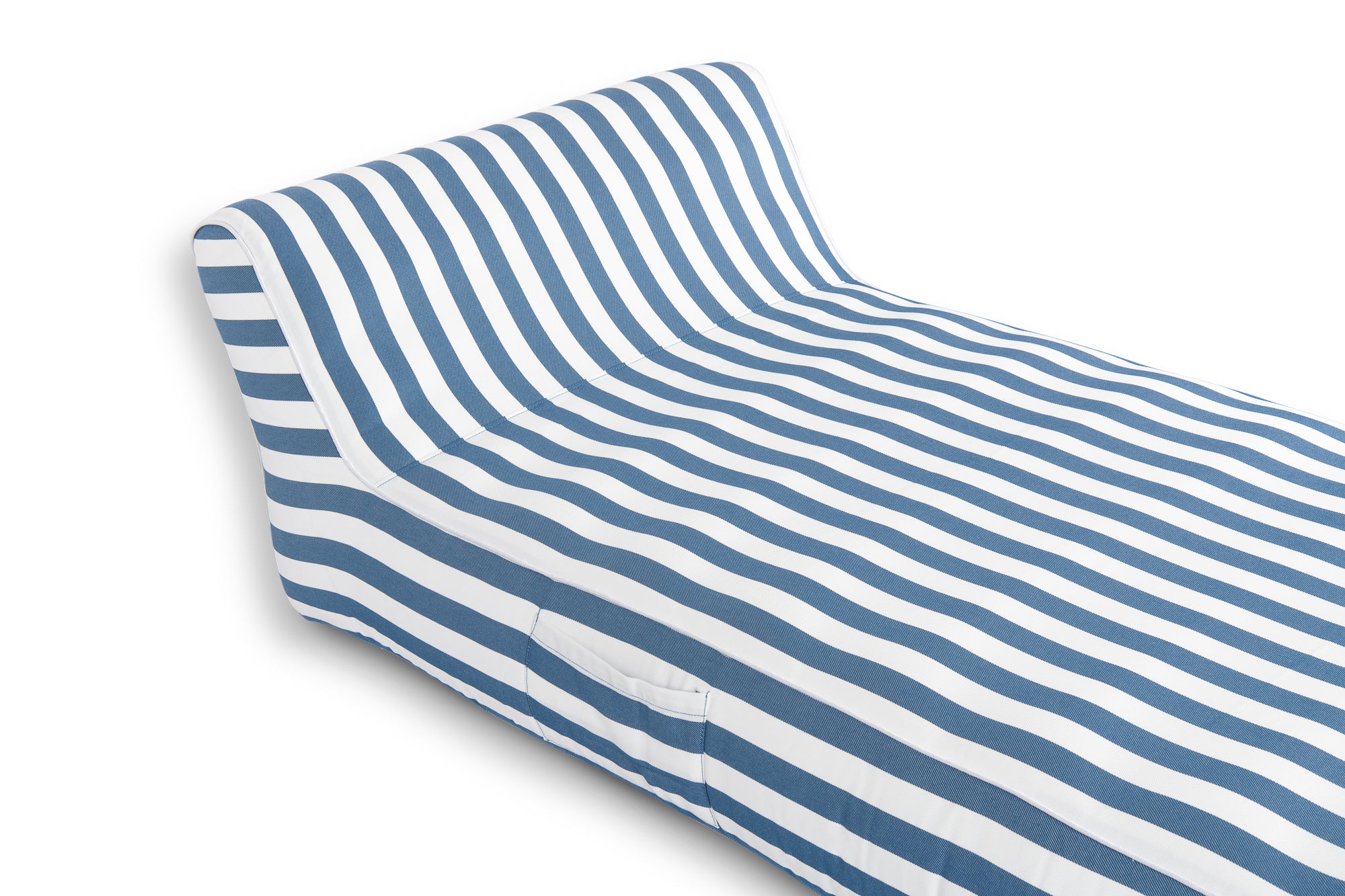 Pool Toys & Inflatables: Spire Paradisus Luxury Pool Lounge Blue Stripe RL-884B