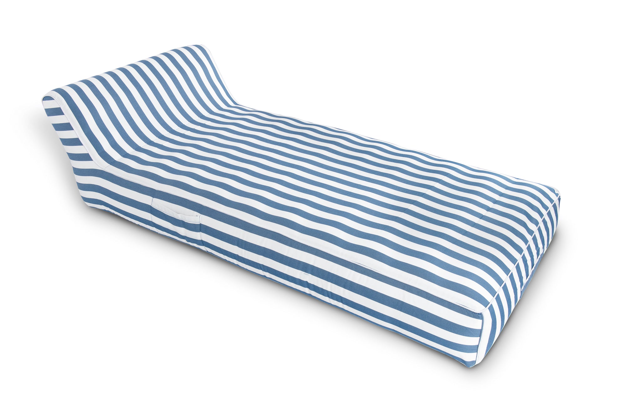 Pool Toys & Inflatables: Spire Paradisus Luxury Pool Lounge Blue Stripe RL-884B