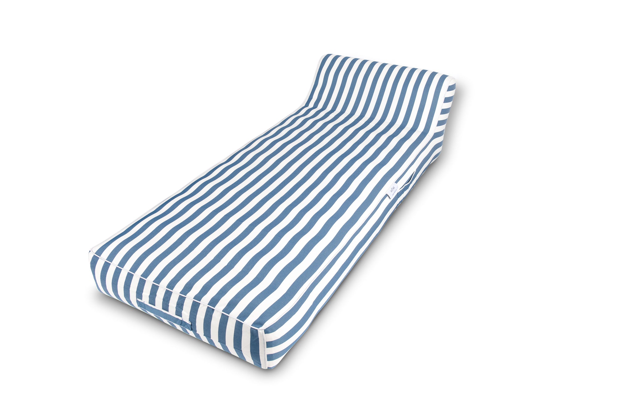 Pool Toys & Inflatables: Spire Paradisus Luxury Pool Lounge Blue Stripe RL-884B