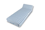 Pool Toys & Inflatables: Spire Paradisus Luxury Pool Lounge Blue Stripe RL-884B