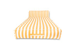 Pool Toys & Inflatables: Spire Paradisus Luxury Pool Lounge Yellow Stripe RL-884Y