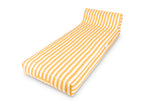 Pool Toys & Inflatables: Spire Paradisus Luxury Pool Lounge Yellow Stripe RL-884Y