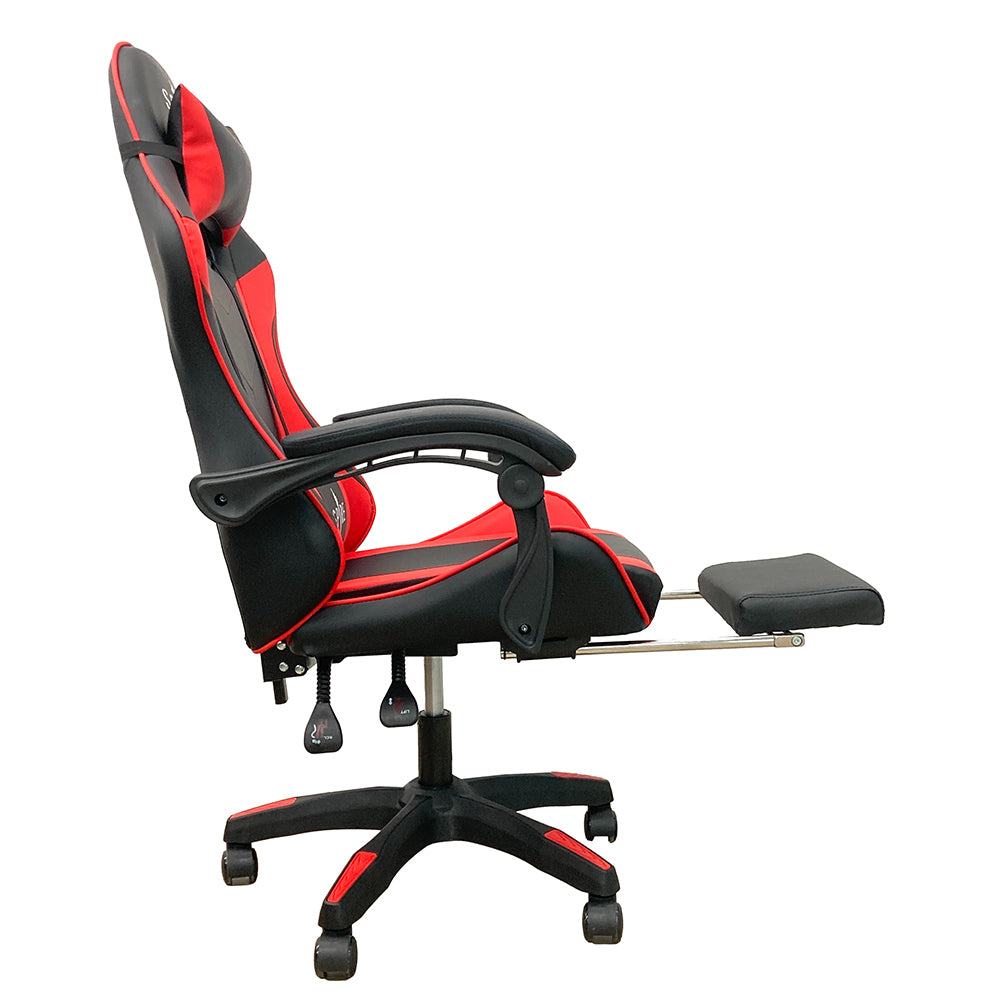 Gaming Chairs: Spire Zinc Adjustable Gaming/Office Chair Red And Black 813A