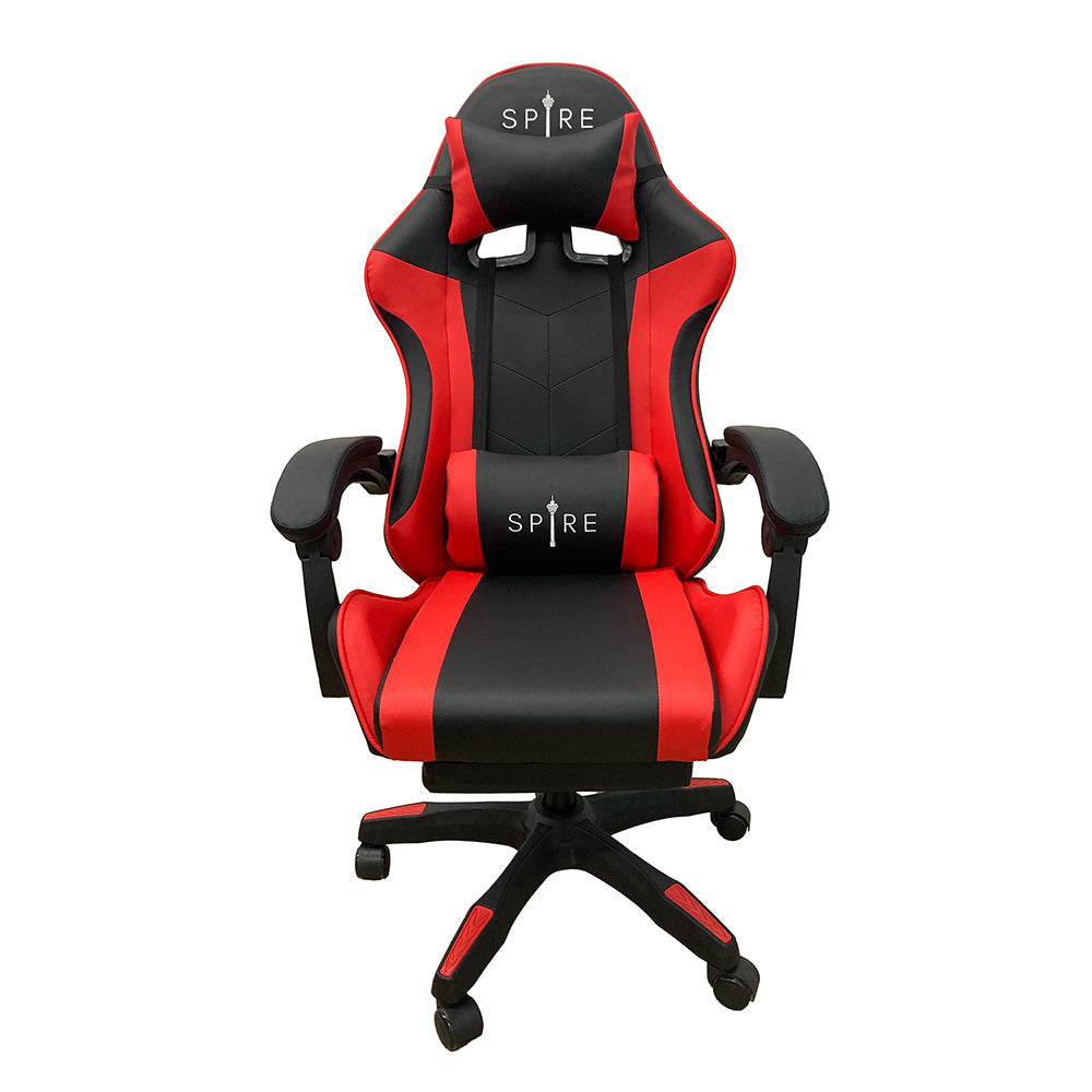 Gaming Chairs: Spire Zinc Adjustable Gaming/Office Chair Red And Black 813A