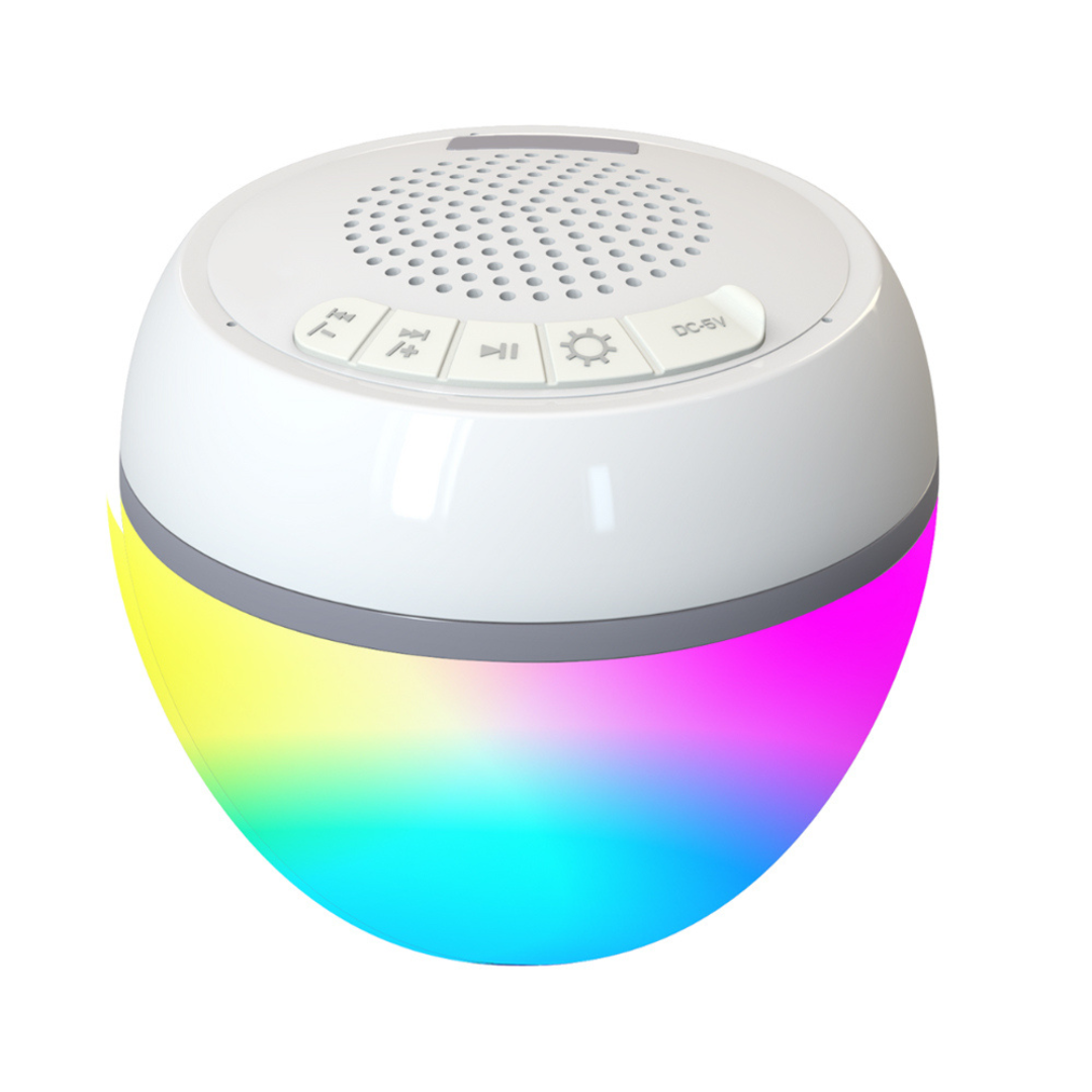 Pool Covers & Accessories: Spire 5W Mini Floating LED Bluetooth Waterproof Pool Speaker - HK603