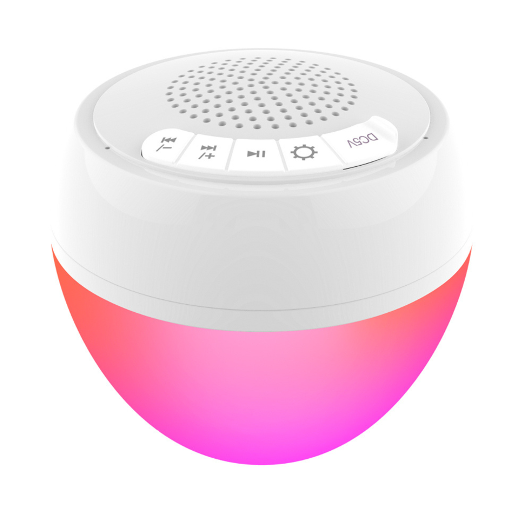 Pool Covers & Accessories: Spire 5W Mini Floating LED Bluetooth Waterproof Pool Speaker - HK603