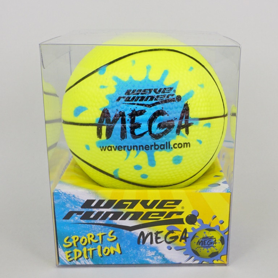 Pool Toys & Inflatables: WAVE RUNNER MEGA SPORT BALL 9CM ASST - WR800B-SPT
