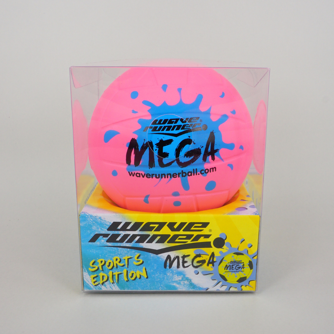 Pool Toys & Inflatables: WAVE RUNNER MEGA SPORT BALL 9CM ASST - WR800B-SPT