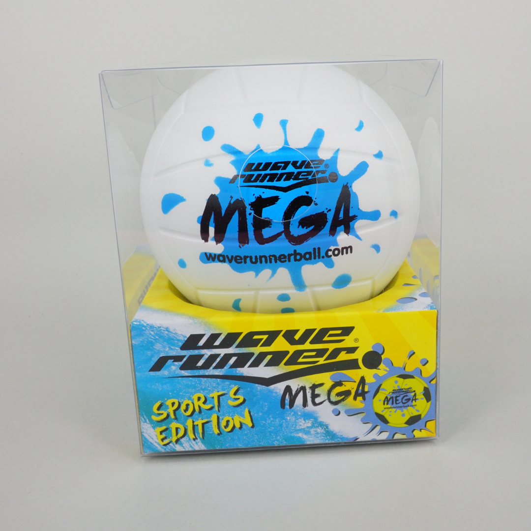 Pool Toys & Inflatables: WAVE RUNNER MEGA SPORT BALL 9CM ASST - WR800B-SPT