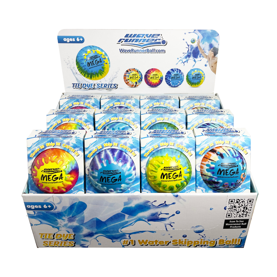 Pool Toys & Inflatables: Wave Runner Mega Ball Tie Dye Series