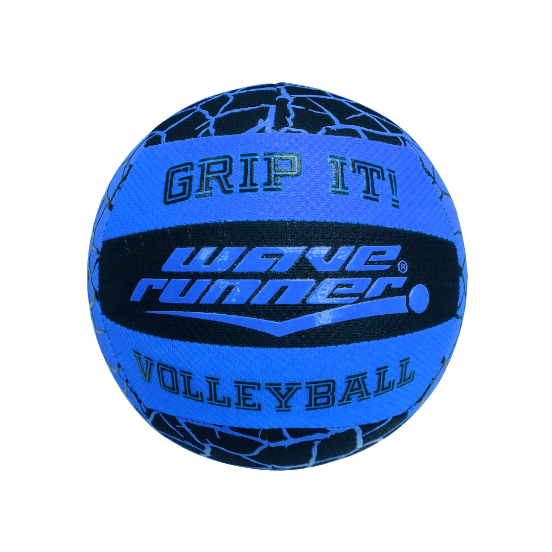 Pool Toys & Inflatables: Wave Runner Grip It Volleyball 20cm with pump (deflated) Asst - WRV800-PUM