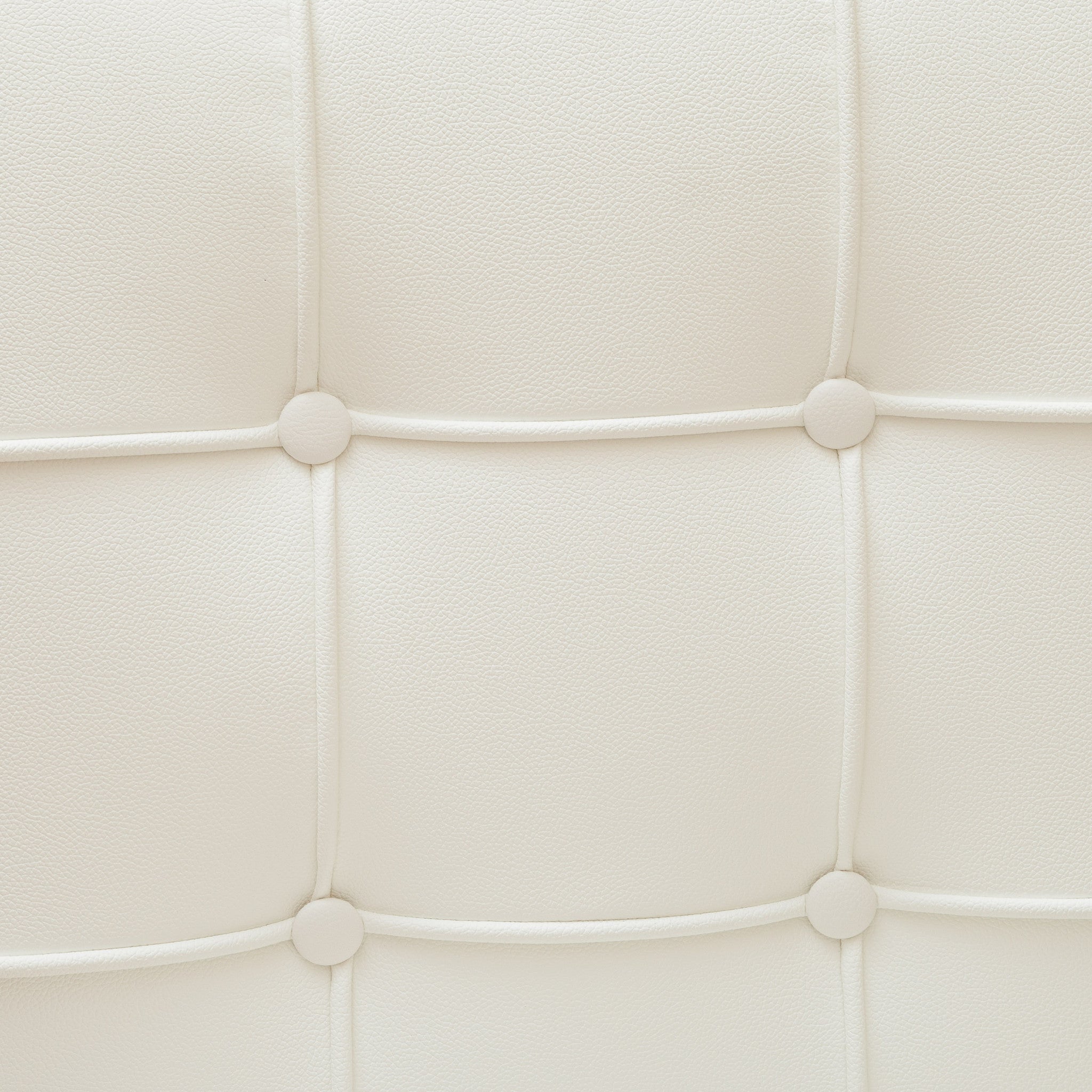 Arm Chairs & Recliners: Pandora Modern Bonded Leather Dining Chair in White