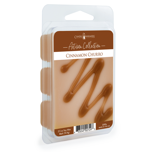 Candles & Diffusers: Cinnamon Churro 2.5 Oz Artisan Melts