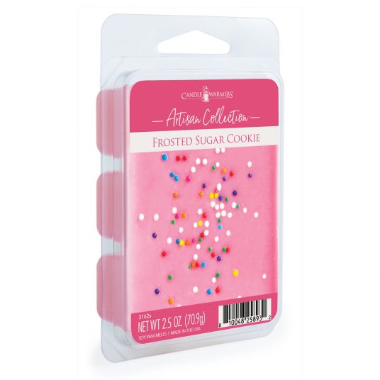 Candles & Diffusers: Frosted Sugar Cookie 2.5 oz Artisan Wax Melt