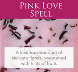 Candles & Diffusers: Pink Love Spell 2.5 Oz Artisan Melts