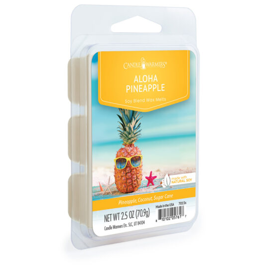 Candles & Diffusers: Aloha Pineapple Classic Wax Melts 2.5oz
