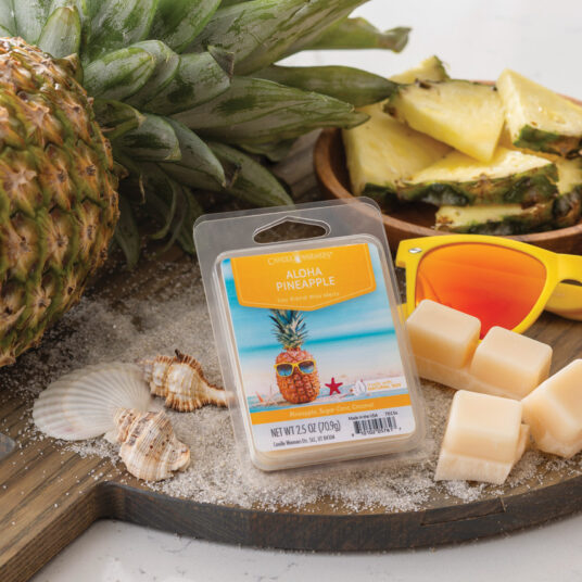 Candles & Diffusers: Aloha Pineapple Classic Wax Melts 2.5oz