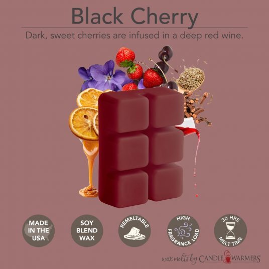 Candles & Diffusers: Black Cherry Classic Wax Melts 2.5oz