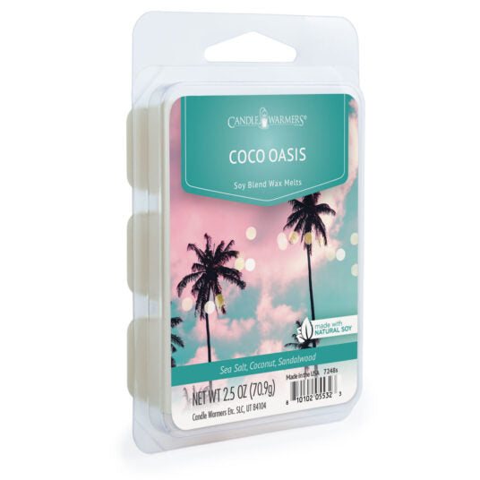 Candles & Diffusers: Coco Oasis Classic Wax Melts 2.5oz