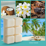 Candles & Diffusers: Coco Oasis Classic Wax Melts 2.5oz