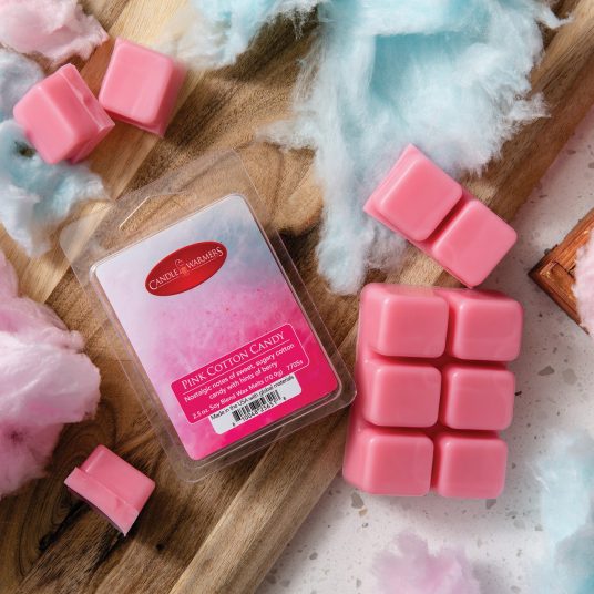 Candles & Diffusers: Pink Cotton Candy Classic Wax Melts 2.5oz