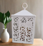 Candles & Diffusers: White Cottage Lantern