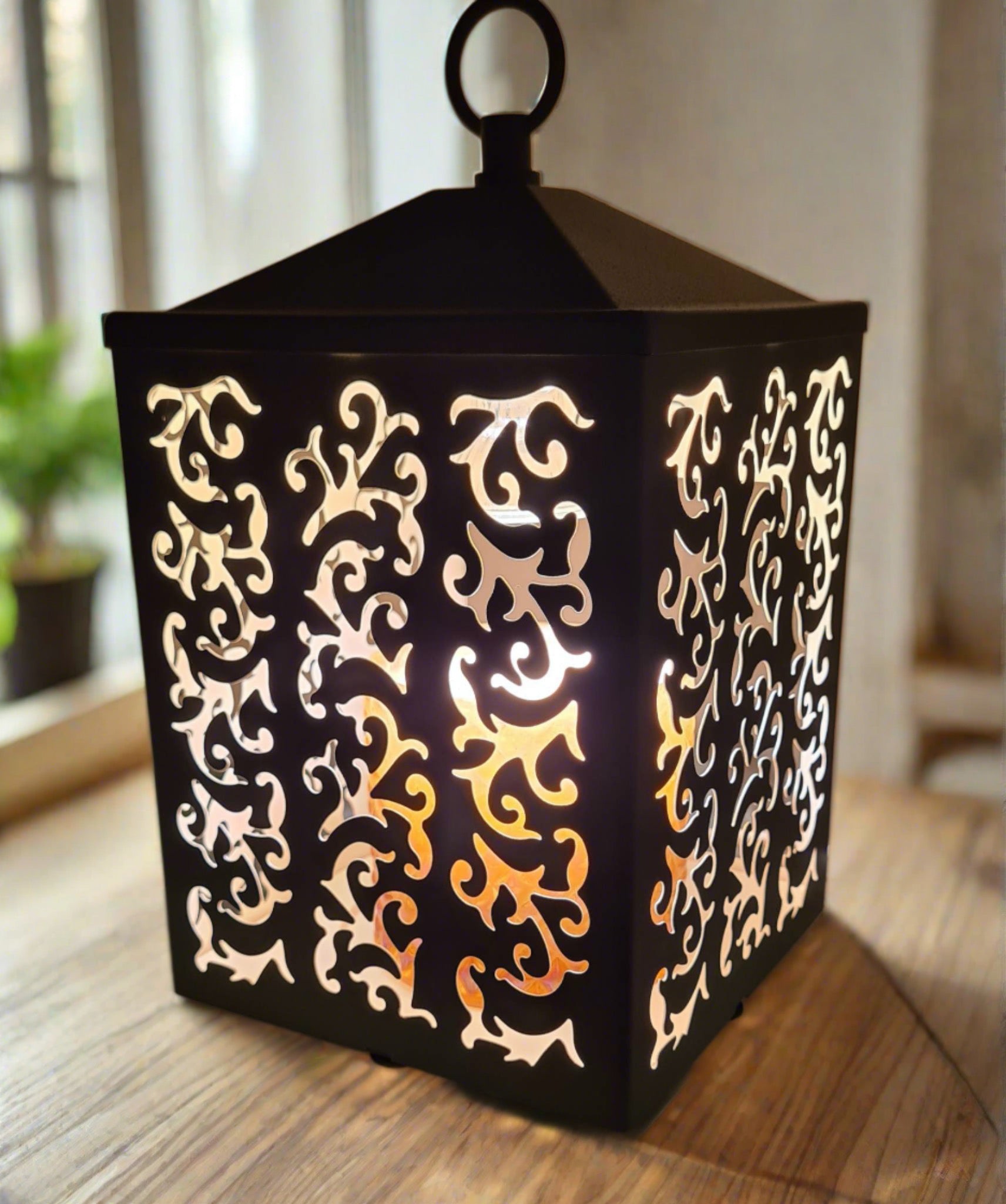 Candles & Diffusers: White Cottage Lantern