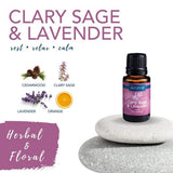 Clary Sage & Lavender Essential Oil Blend - Wholesale