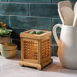 Candles & Diffusers: Wood & Cane Vintage Bulb Illumination Warmer