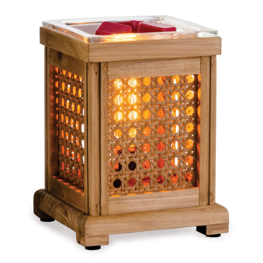 Candles & Diffusers: Wood & Cane Vintage Bulb Illumination Warmer