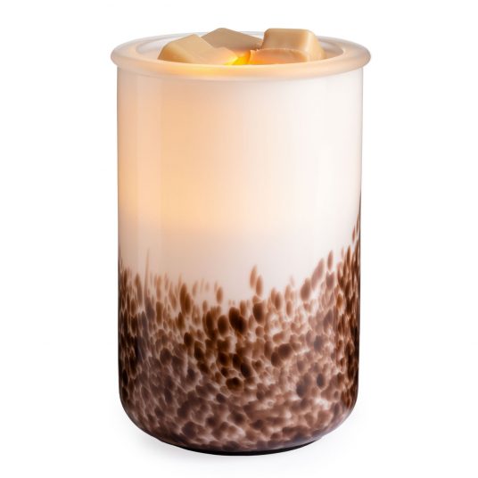 Candles & Diffusers: Tiger Shell Glass Illumination Warmer