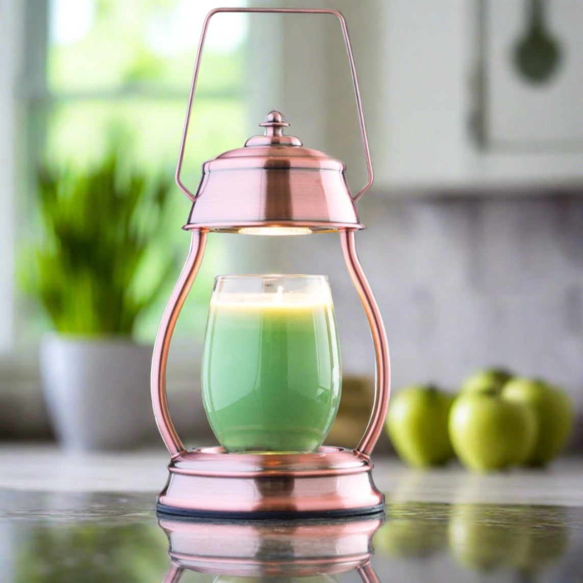 Candles & Diffusers: Copper Hurricane Lantern