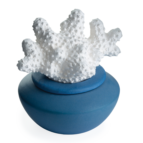 Candles & Diffusers: Coral Porcelain Passive Diffuser